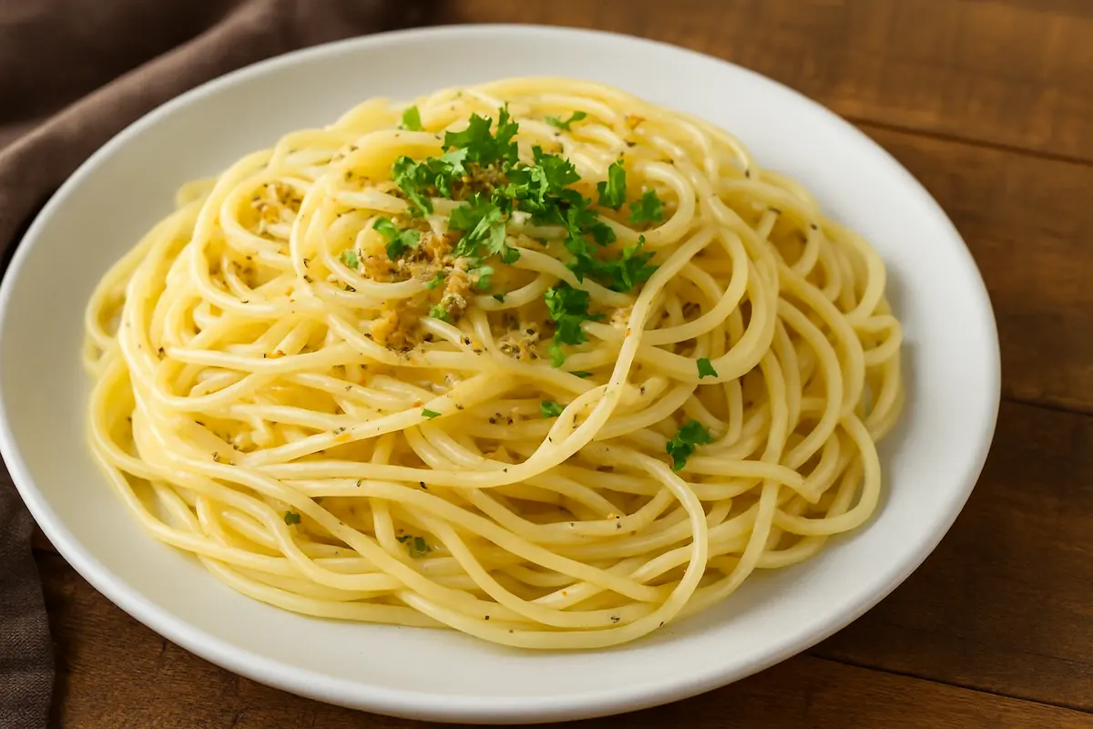 Macarrão Alho e Óleo Fácil e Rápido